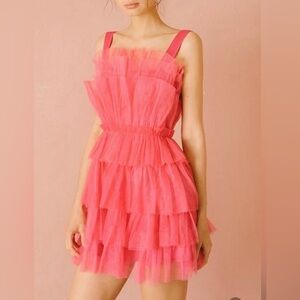 Pink Tulle Dress size M